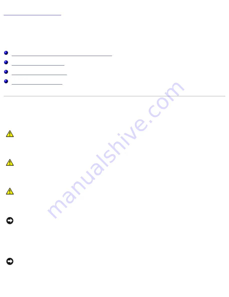 Dell Dimension 9100 Service Manual Download Page 2