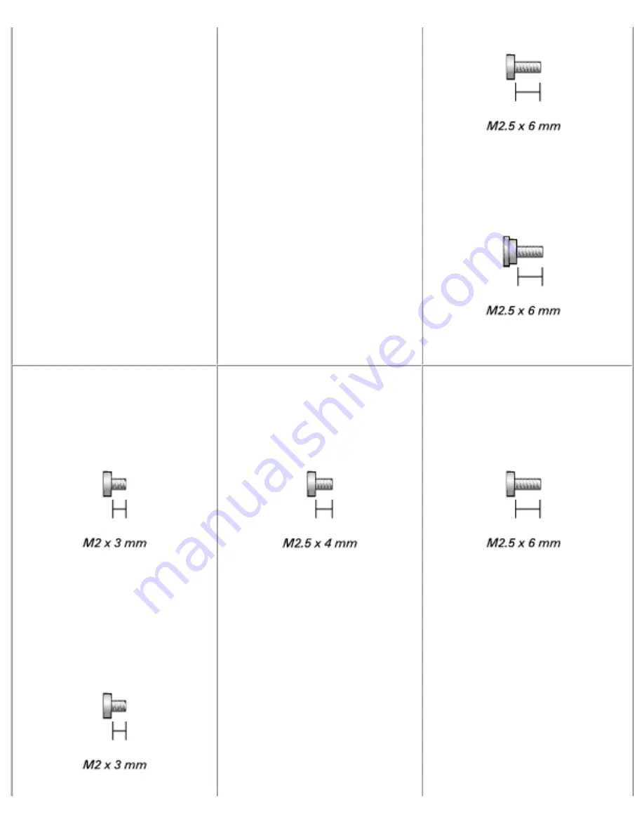 Dell Dimension 9100 Service Manual Download Page 7