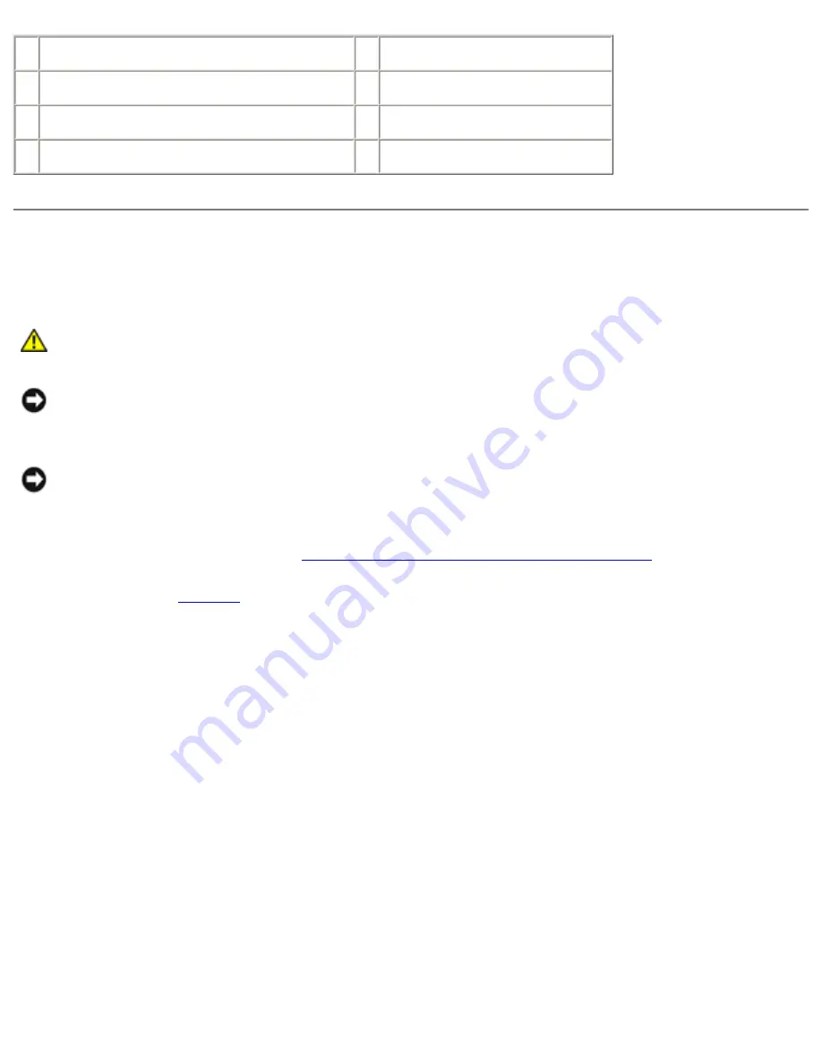 Dell Dimension 9100 Service Manual Download Page 54