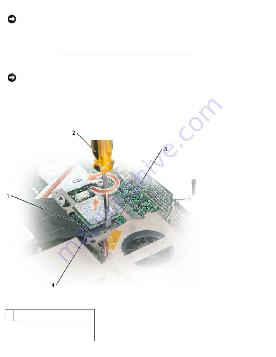 Dell Dimension 9100 Service Manual Download Page 70