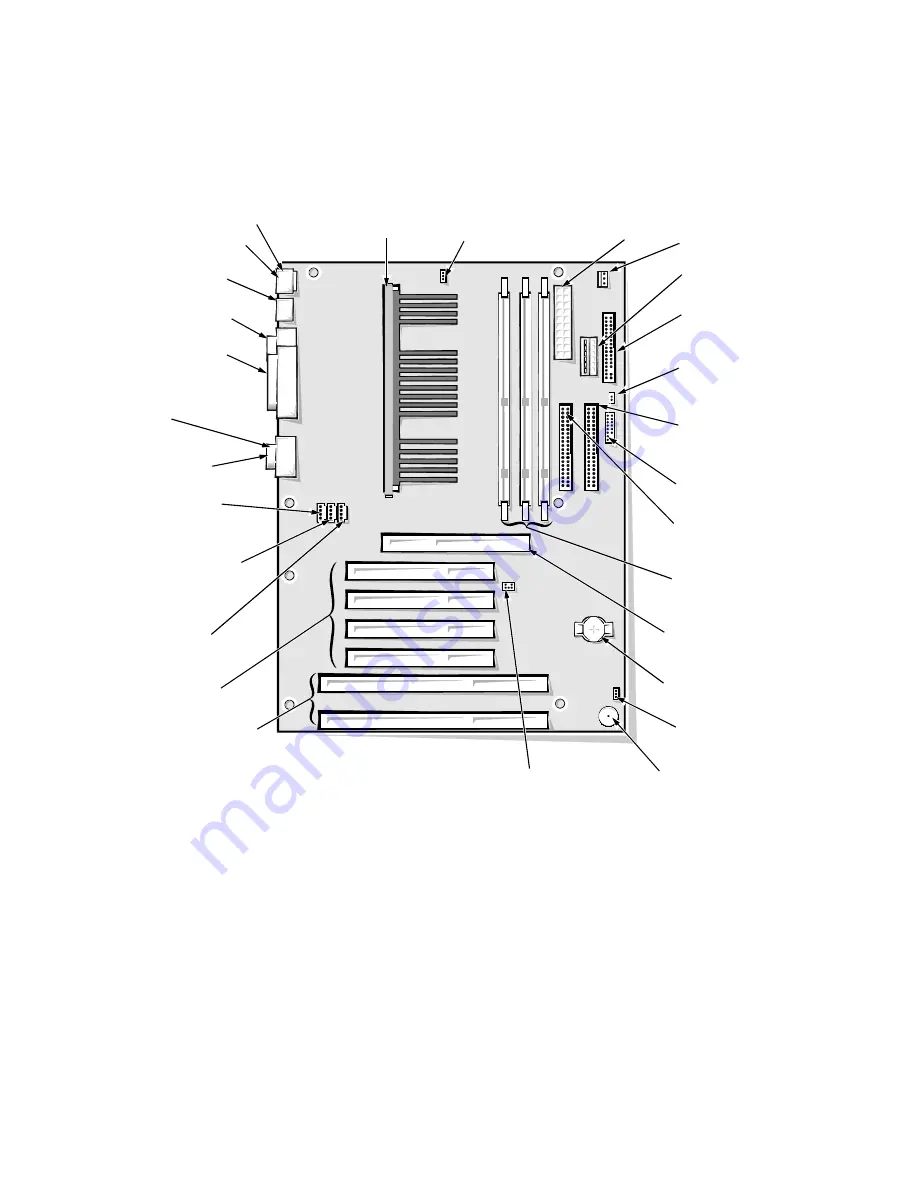 Dell Dimension XPS R Series Service Manual Download Page 62