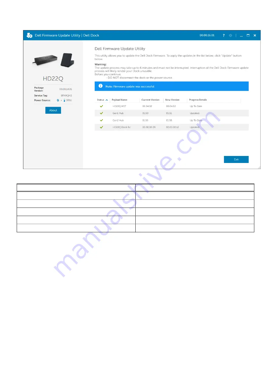 Dell Dual Charge Dock User Manual Download Page 21