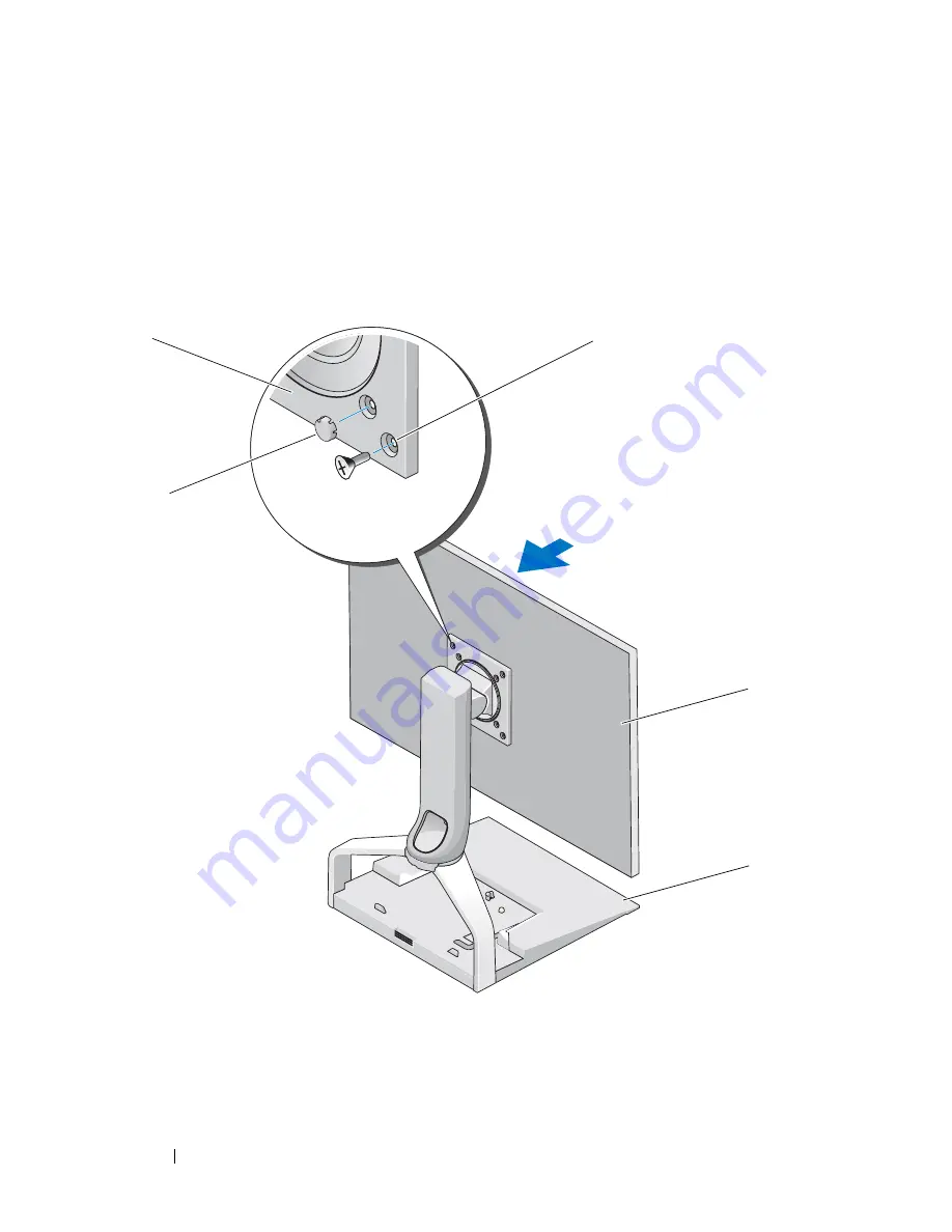 Dell E-Flat Panel Stand User Manual Download Page 14