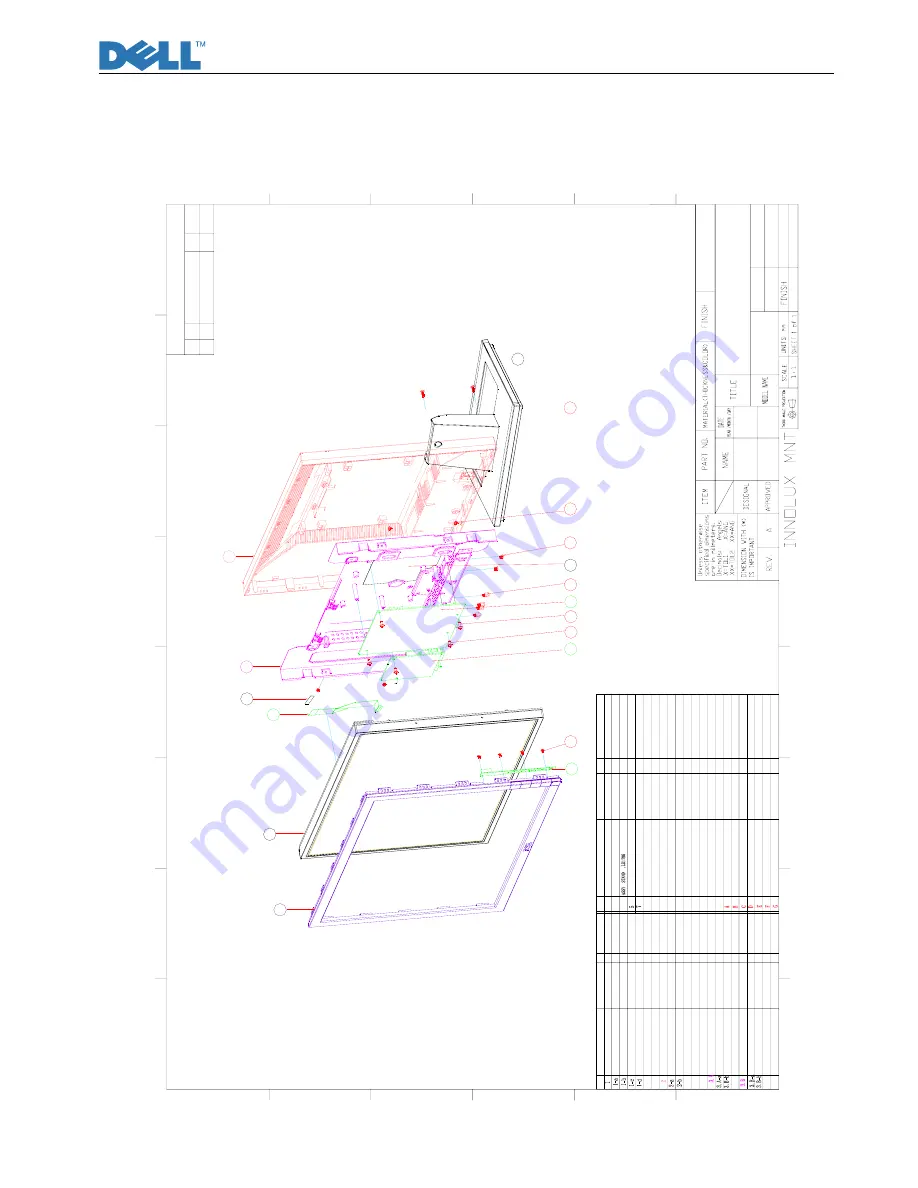 Dell E1709W Скачать руководство пользователя страница 21