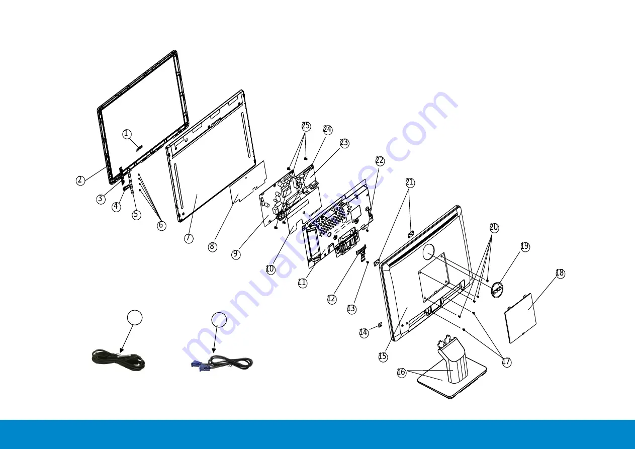 Dell E1715S Service Manual Download Page 5