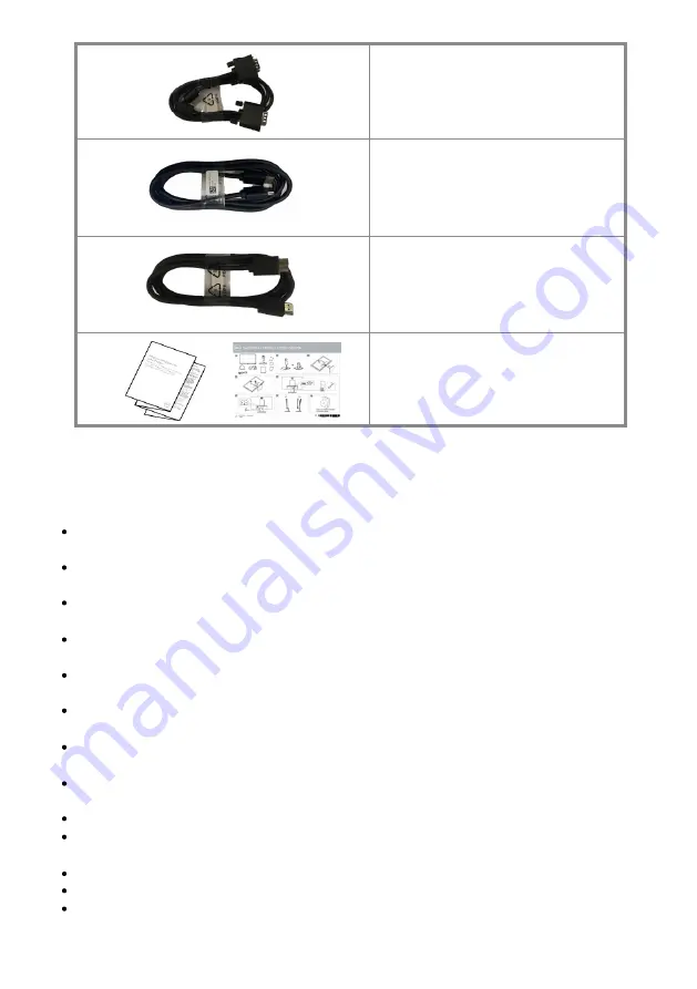 Dell E1920H Скачать руководство пользователя страница 6