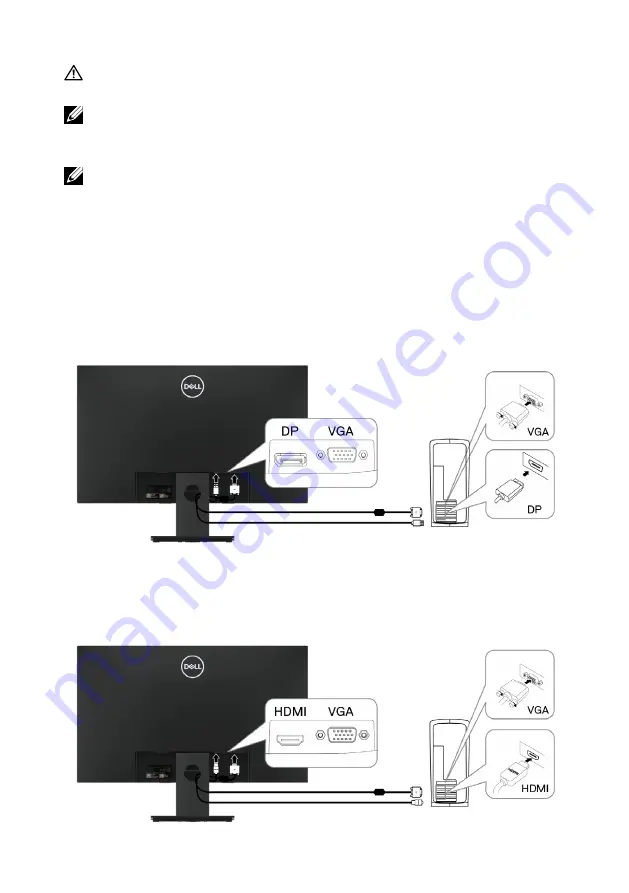 Dell E1920H Скачать руководство пользователя страница 34