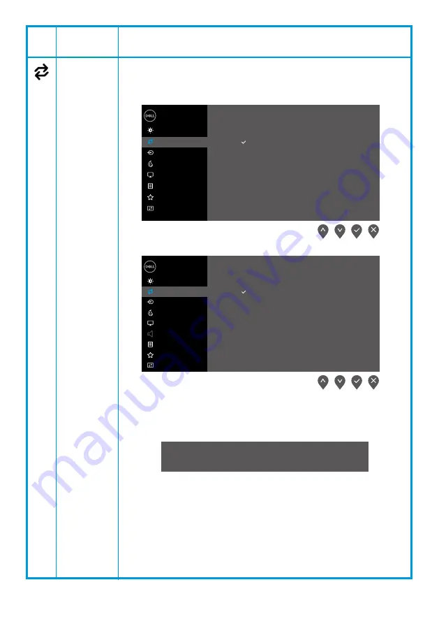 Dell E1920H Скачать руководство пользователя страница 46