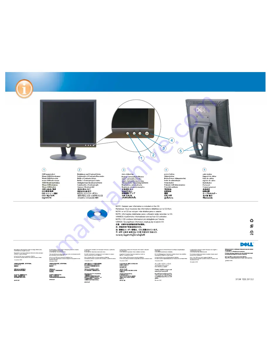 Dell E193FP Setting Up Download Page 2