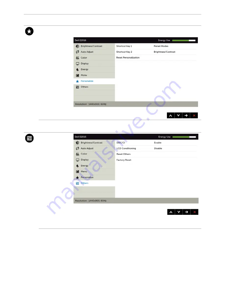 Dell E2016 User Manual Download Page 31