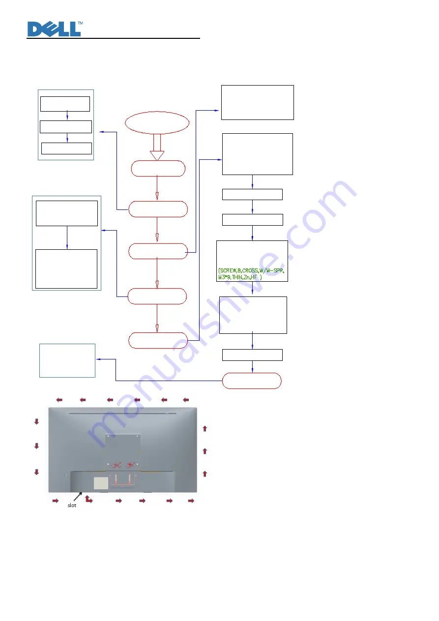 Dell E2216HV Simplified Service Manual Download Page 6