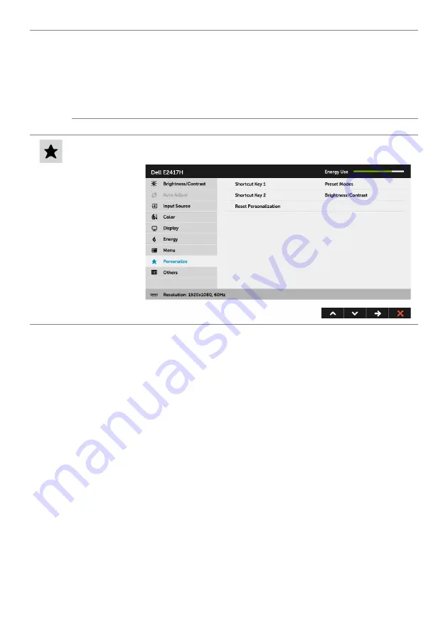 Dell E2417H User Manual Download Page 33