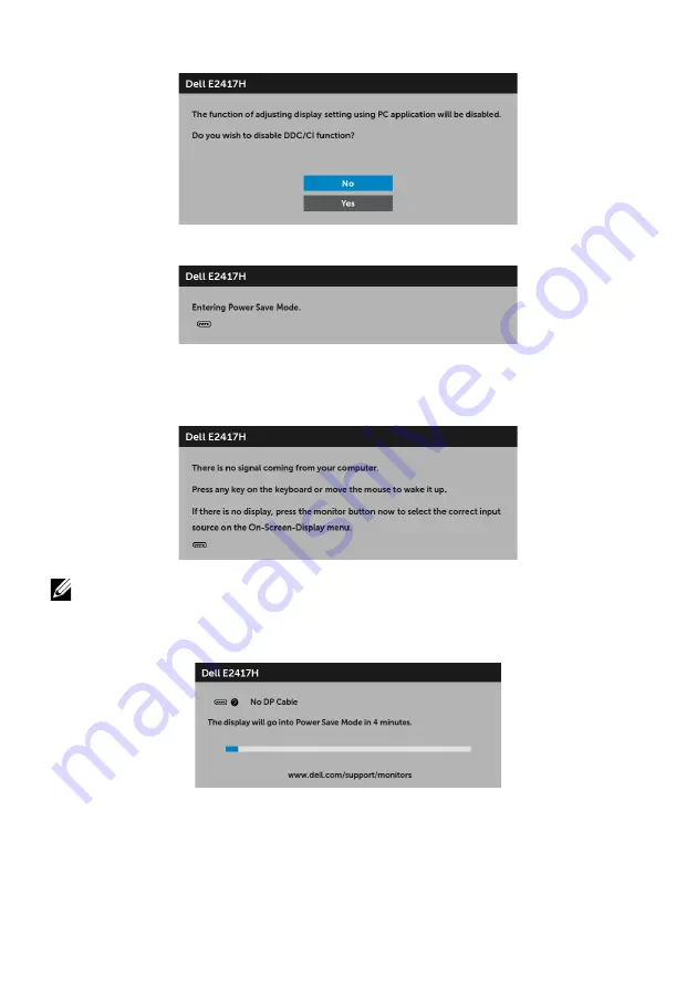 Dell E2417H User Manual Download Page 36