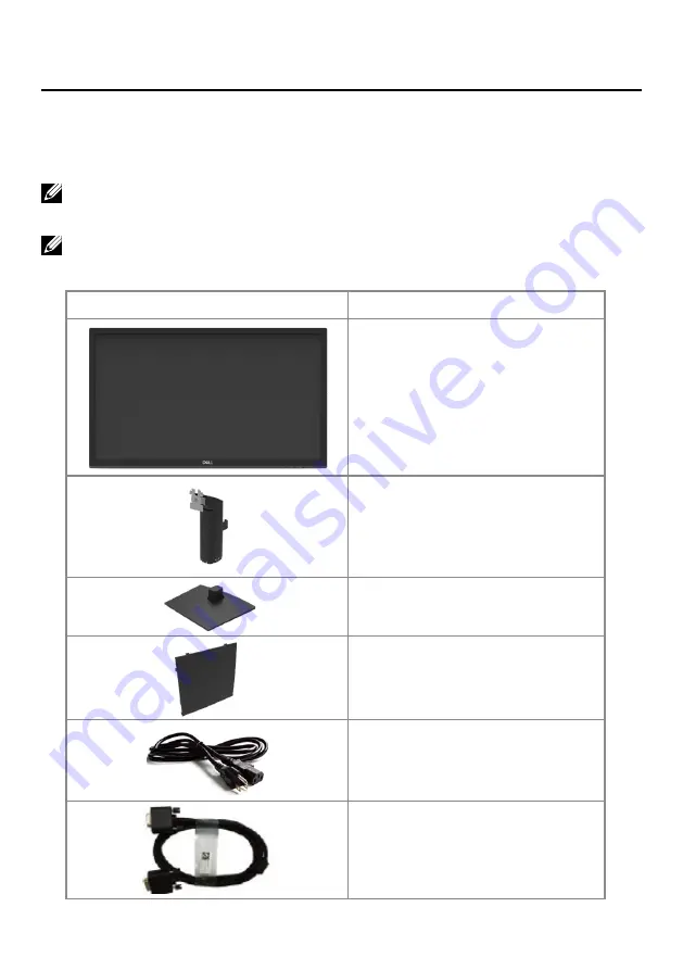 Dell E2423H User Manual Download Page 5