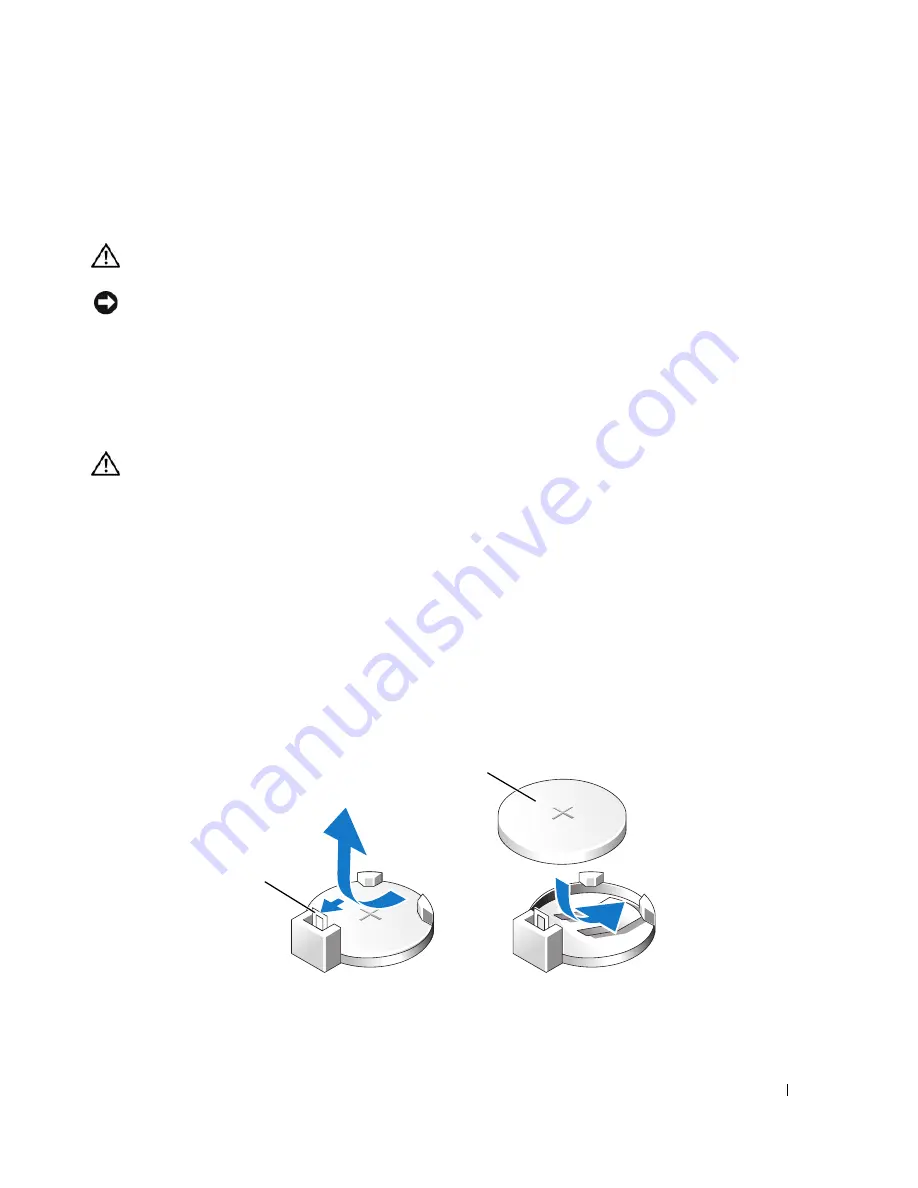 Dell E521 - Dimension Motherboard UW457 0UW457 Скачать руководство пользователя страница 109