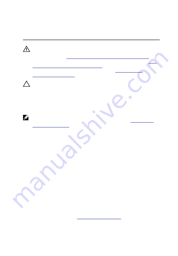 Dell Embedded Box PC 5000 Service Manual Download Page 28