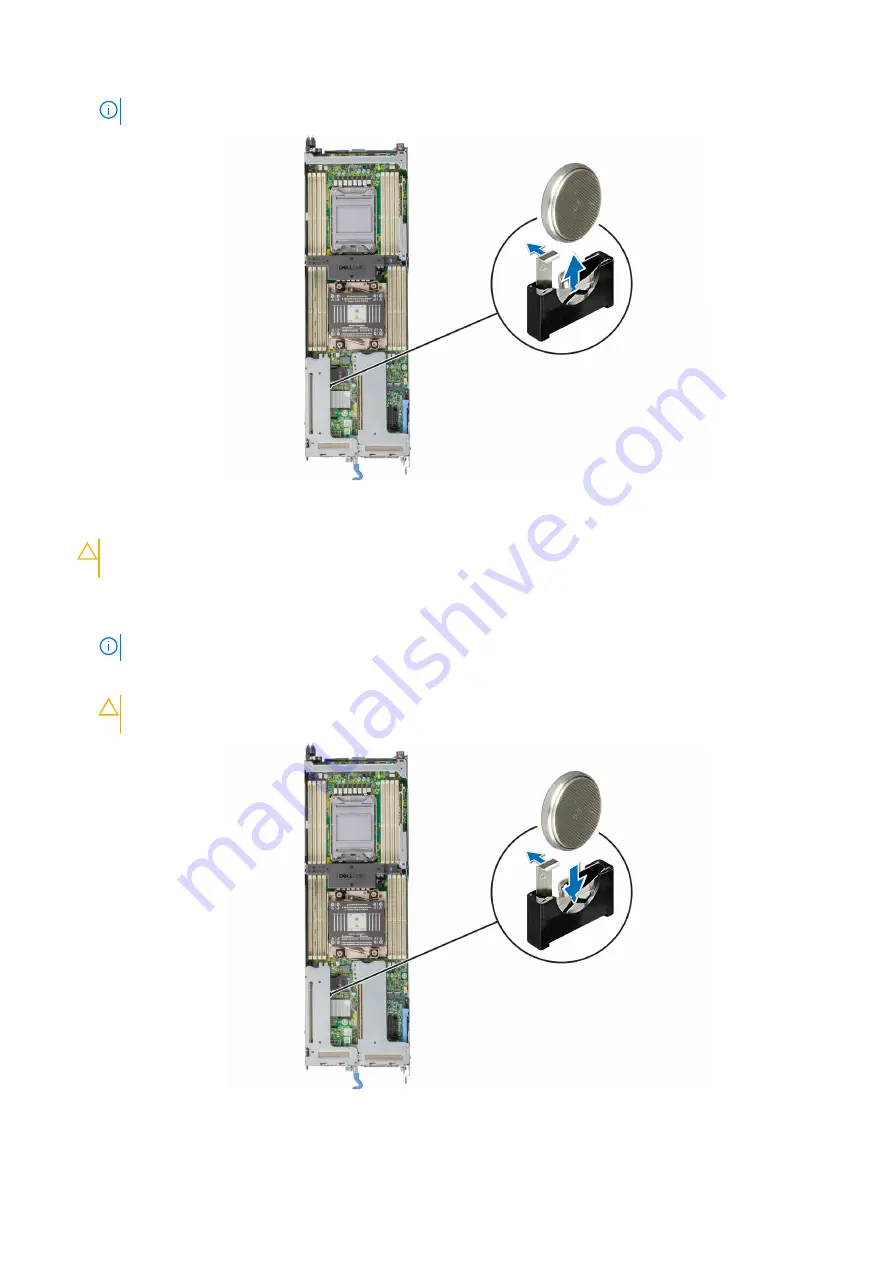 Dell EMC PowerEdge C6520 Installation And Service Manual Download Page 74