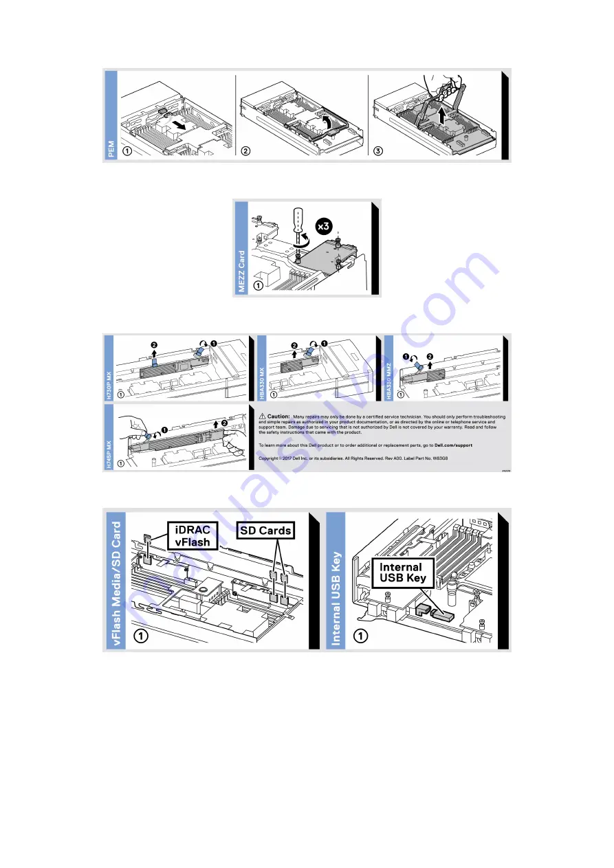 Dell EMC PowerEdge MX840c Installation And Service Manual Download Page 13