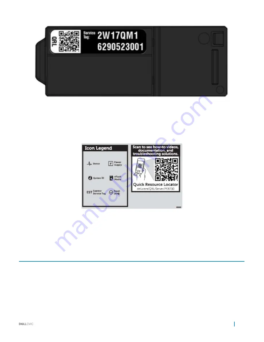 Dell EMC PowerEdge R940 Technical Manual Download Page 13