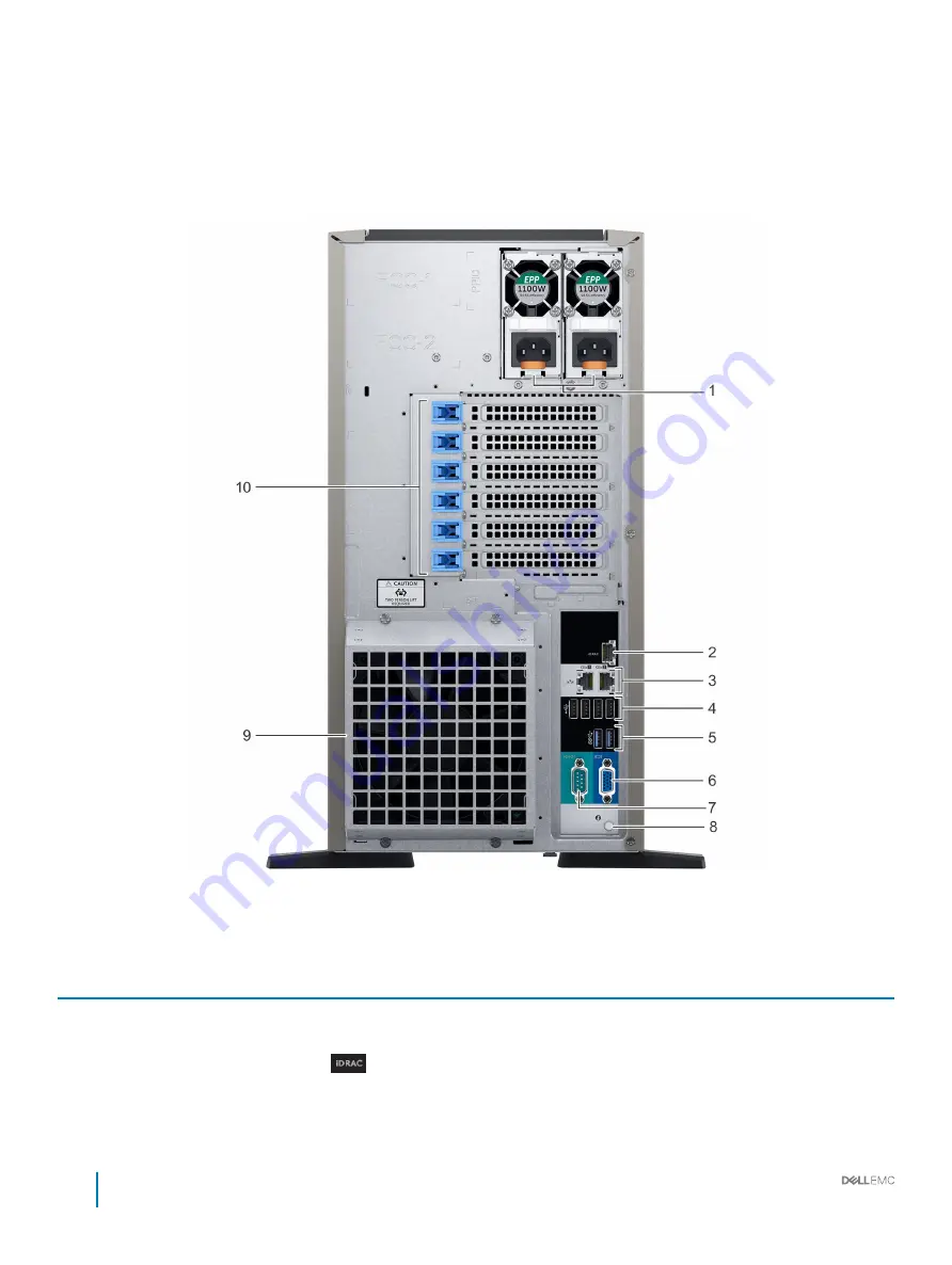 Dell EMC PowerEdge T440 Manual Download Page 18