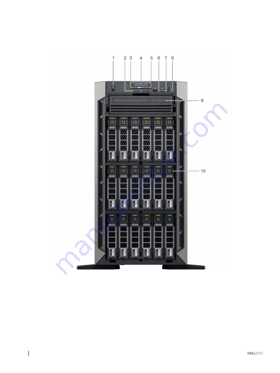 Dell EMC PowerEdge T640 Installation And Service Manual Download Page 10