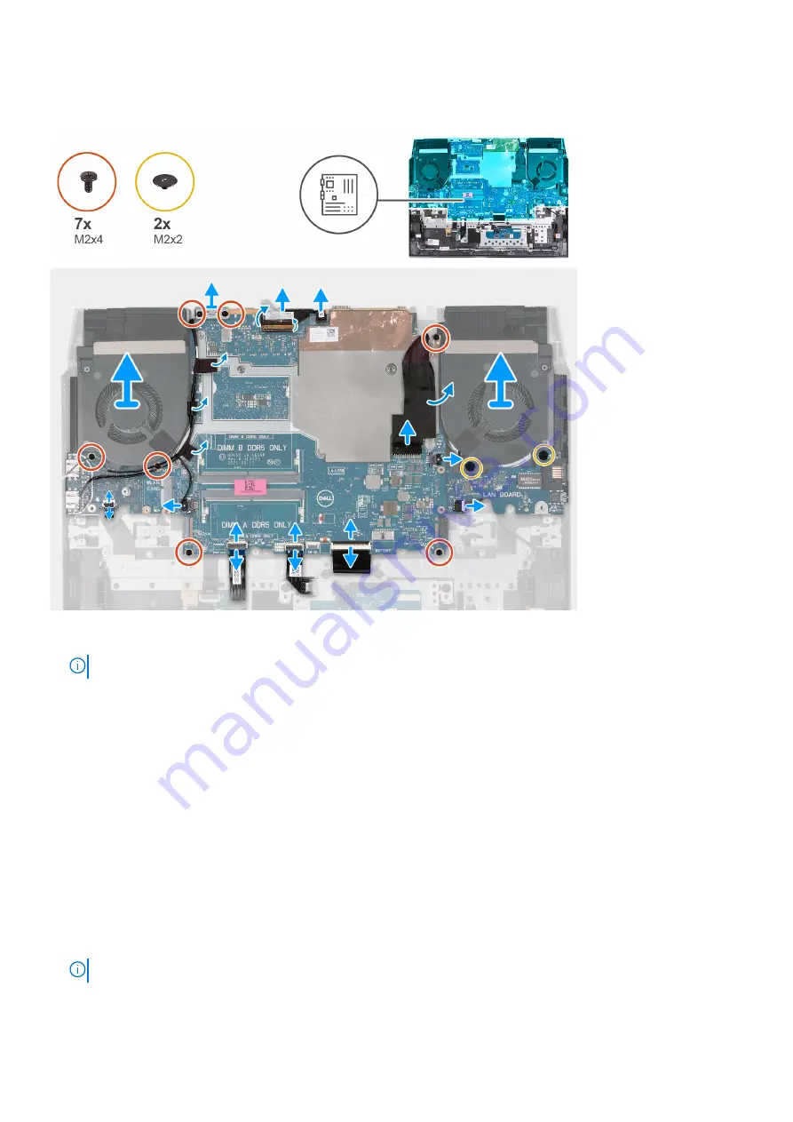 Dell G15 5525 Service Manual Download Page 38