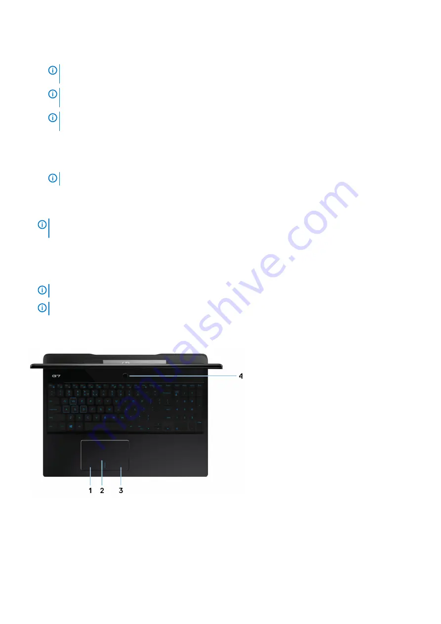 Dell G7 7590 Setup And Specifications Download Page 8