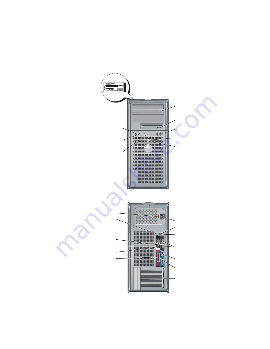 Dell GX280 - OptiPlex - SD Quick Reference Manual Download Page 120