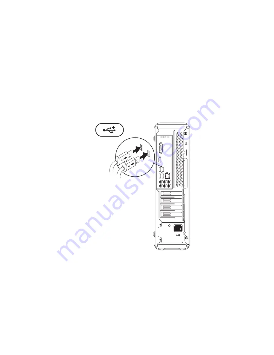 Dell IInspiron 560s Setup Manual Download Page 9