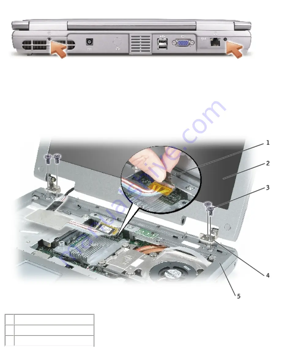 Dell Inspiron 1150 Service Manual Download Page 33