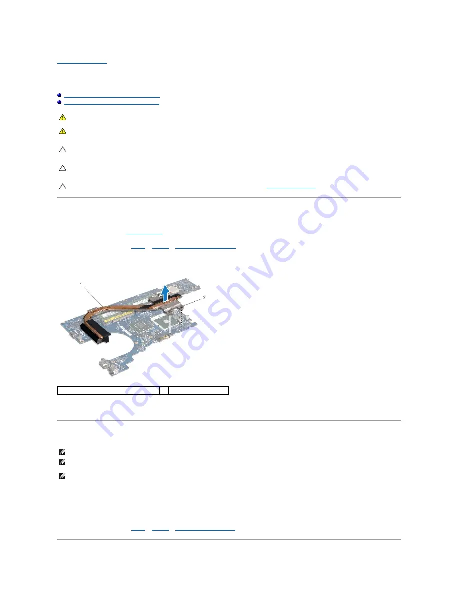 Dell Inspiron 1320 Service Manual Download Page 16