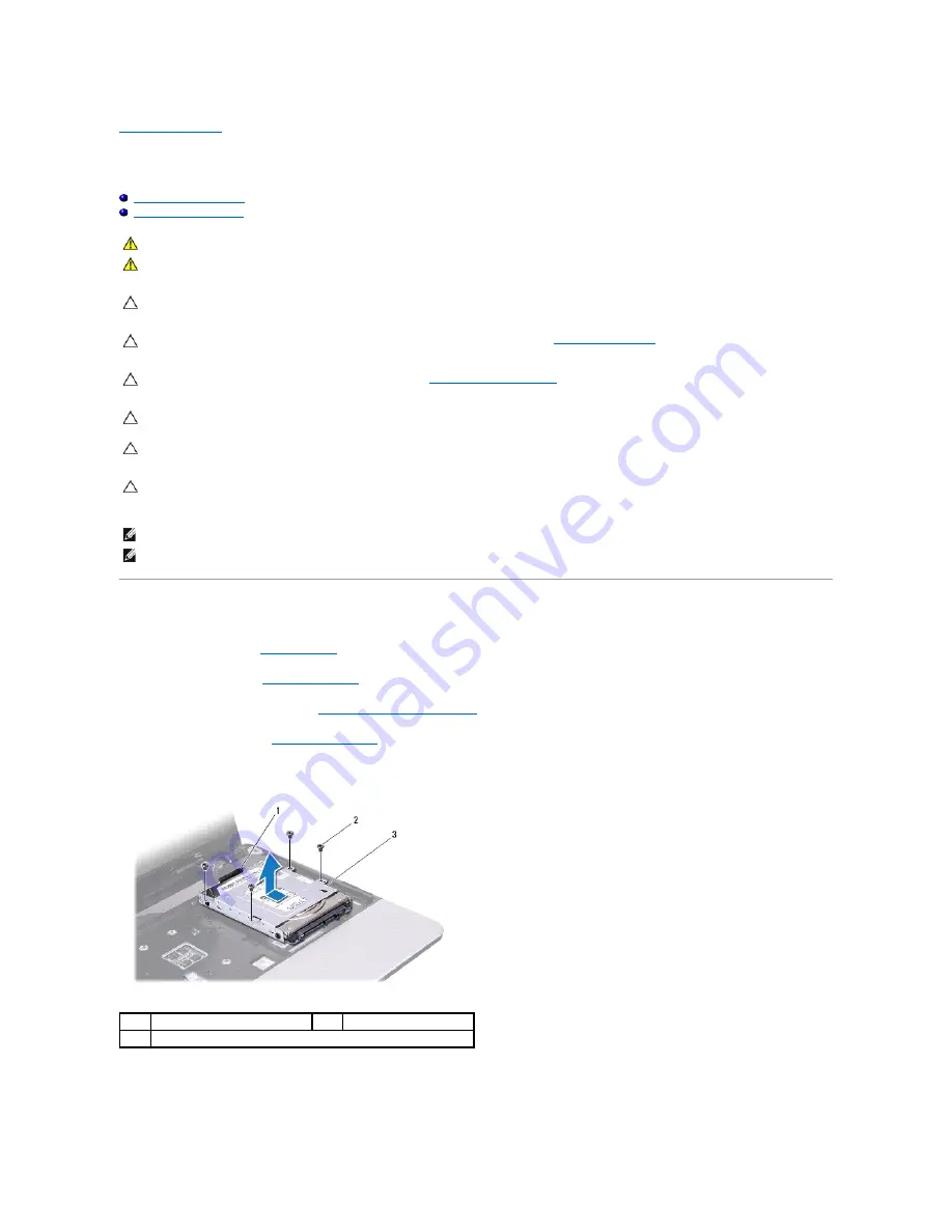 Dell Inspiron 1320 Service Manual Download Page 25