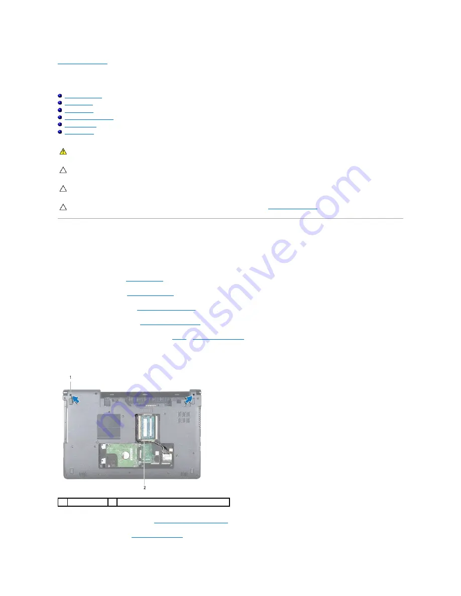 Dell Inspiron 1764 Service Manual Download Page 19