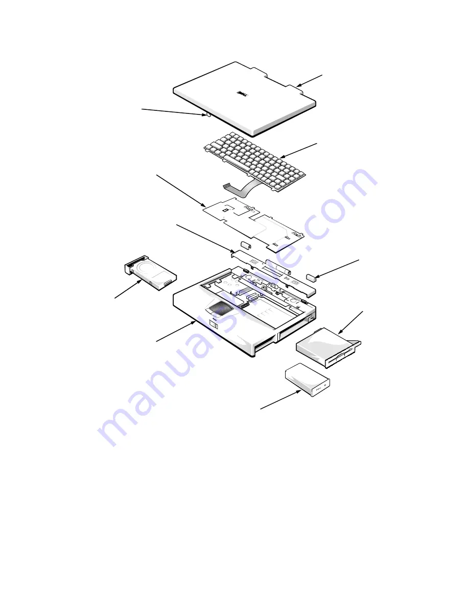 Dell Inspiron 3200 Service Manual Download Page 46