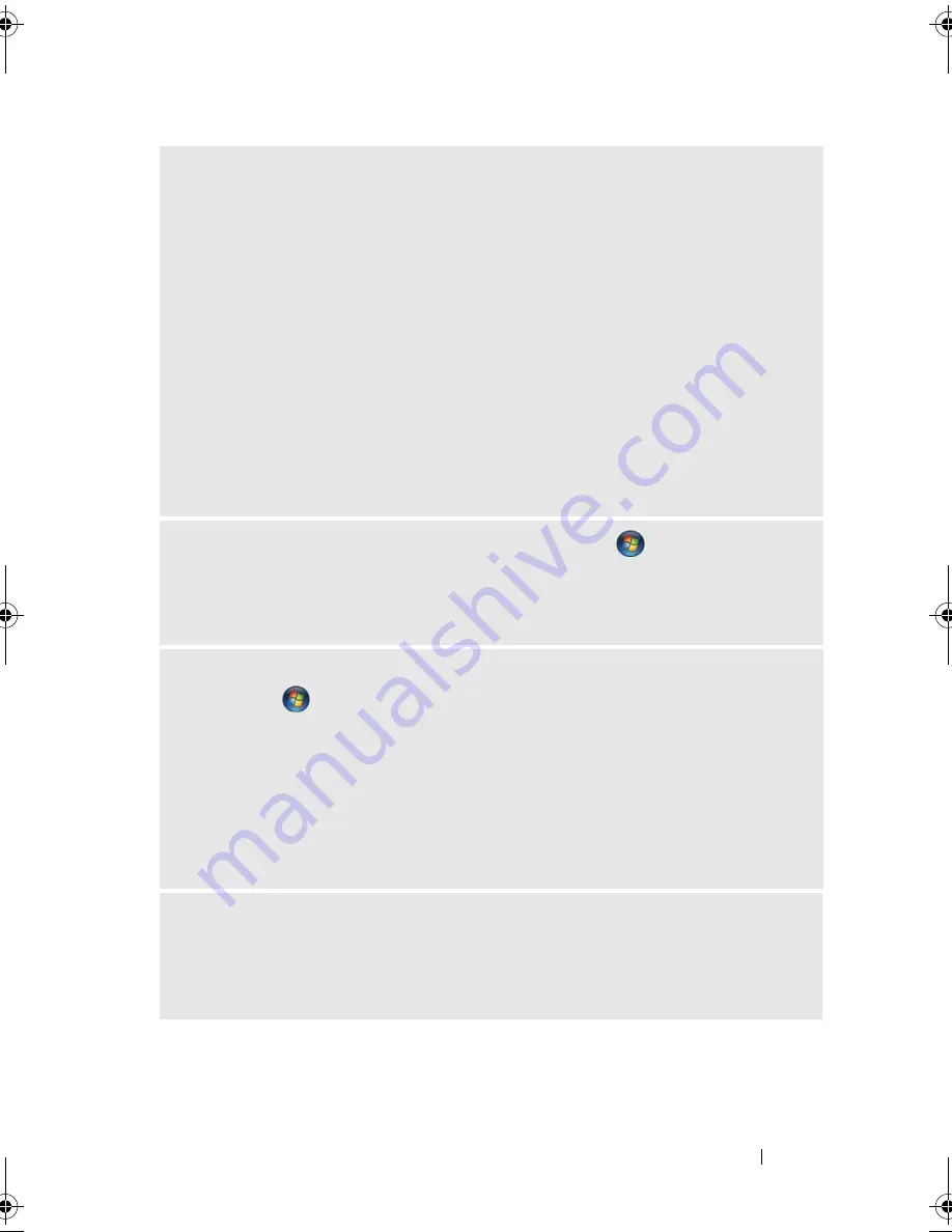 Dell INSPIRON 530 DCMF Owner'S Manual Download Page 61