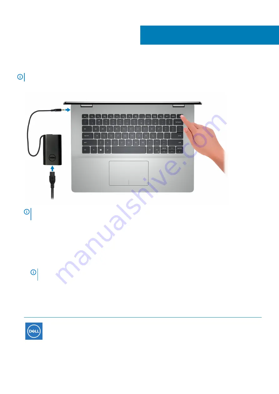 Dell Inspiron 5493 Setup And Specifications Download Page 4