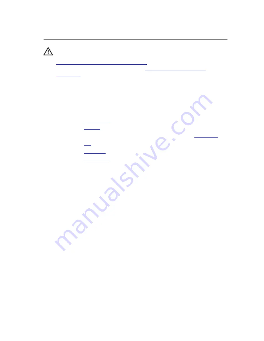 Dell Inspiron 5557 Service Manual Download Page 58