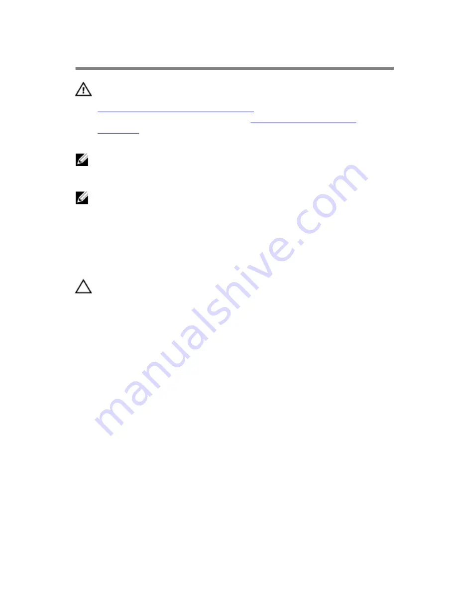 Dell Inspiron 5557 Service Manual Download Page 74