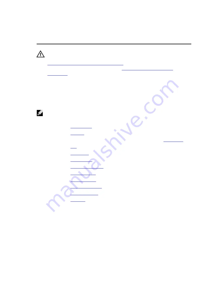 Dell Inspiron 5557 Service Manual Download Page 96