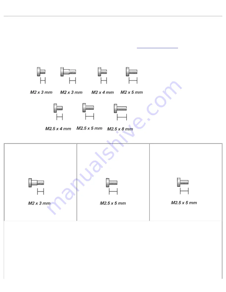 Dell Inspiron 600m Service Manual Download Page 7