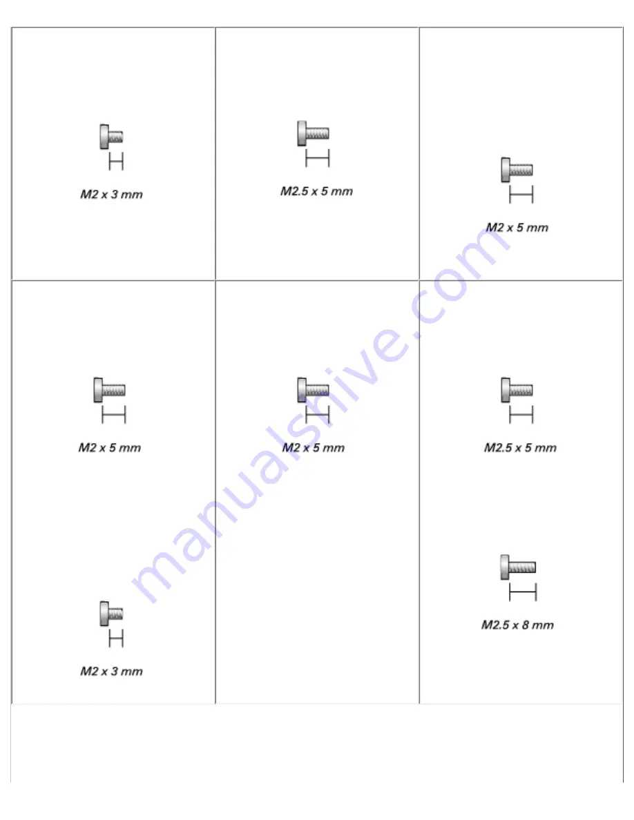 Dell Inspiron 600m Service Manual Download Page 8