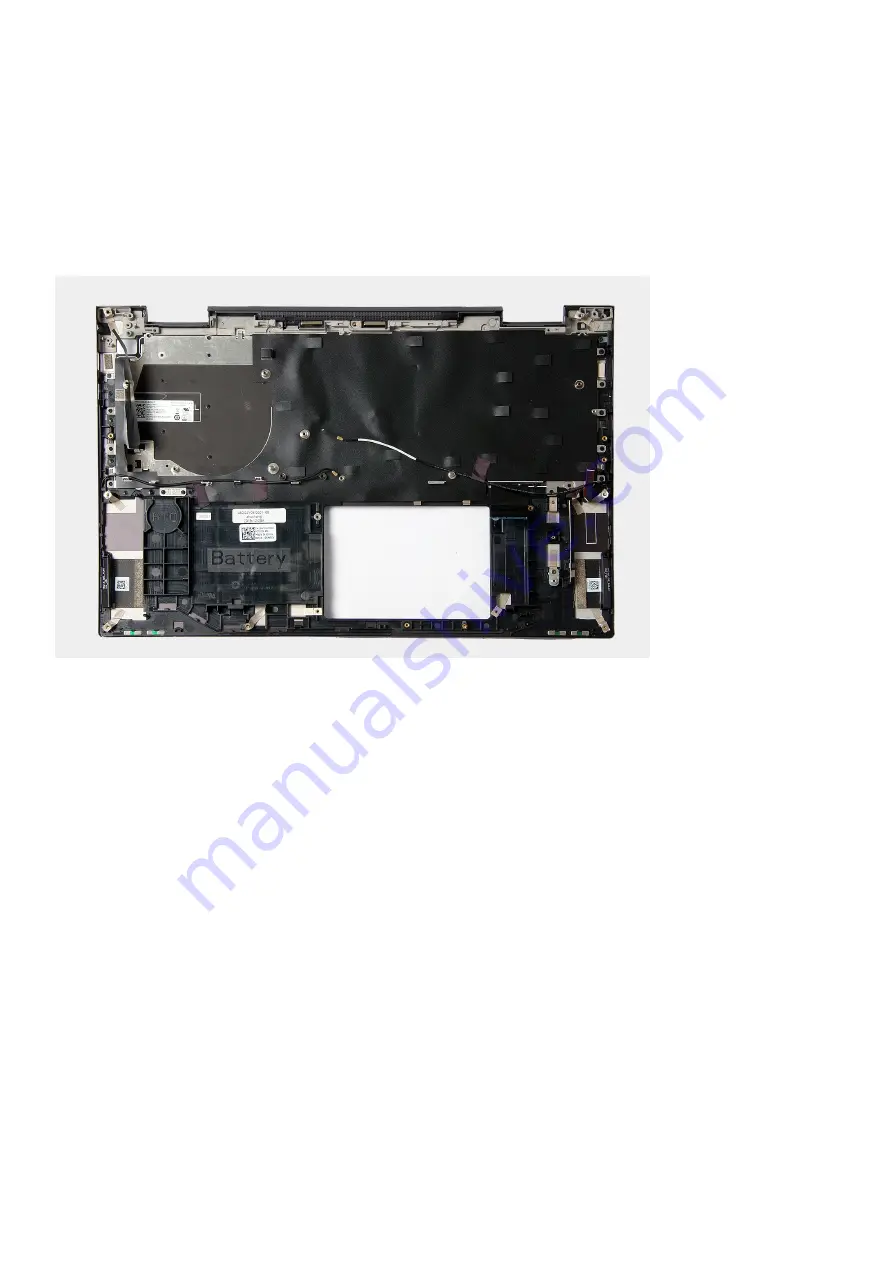 Dell Inspiron 7500 2n1 Silver Service Manual Download Page 56