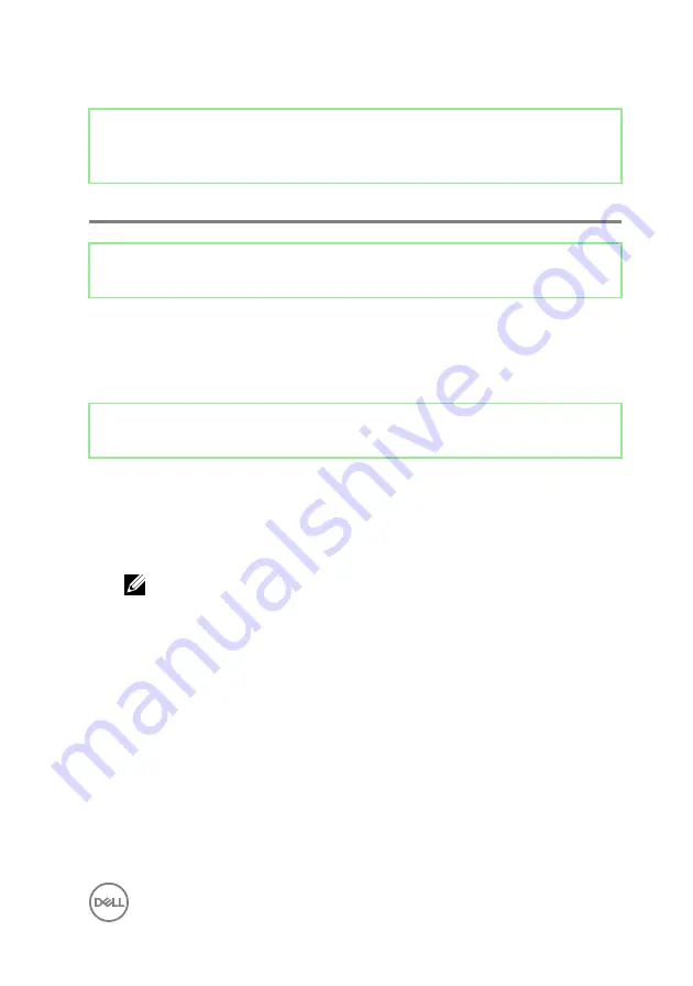 Dell Inspiron D27M Service Manual Download Page 141