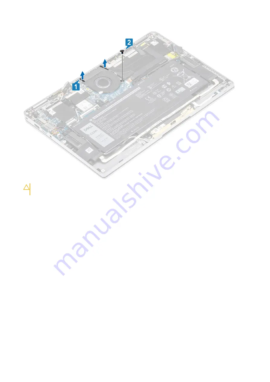 Dell Latitude 7400 2-in-1 Service Manual Download Page 47