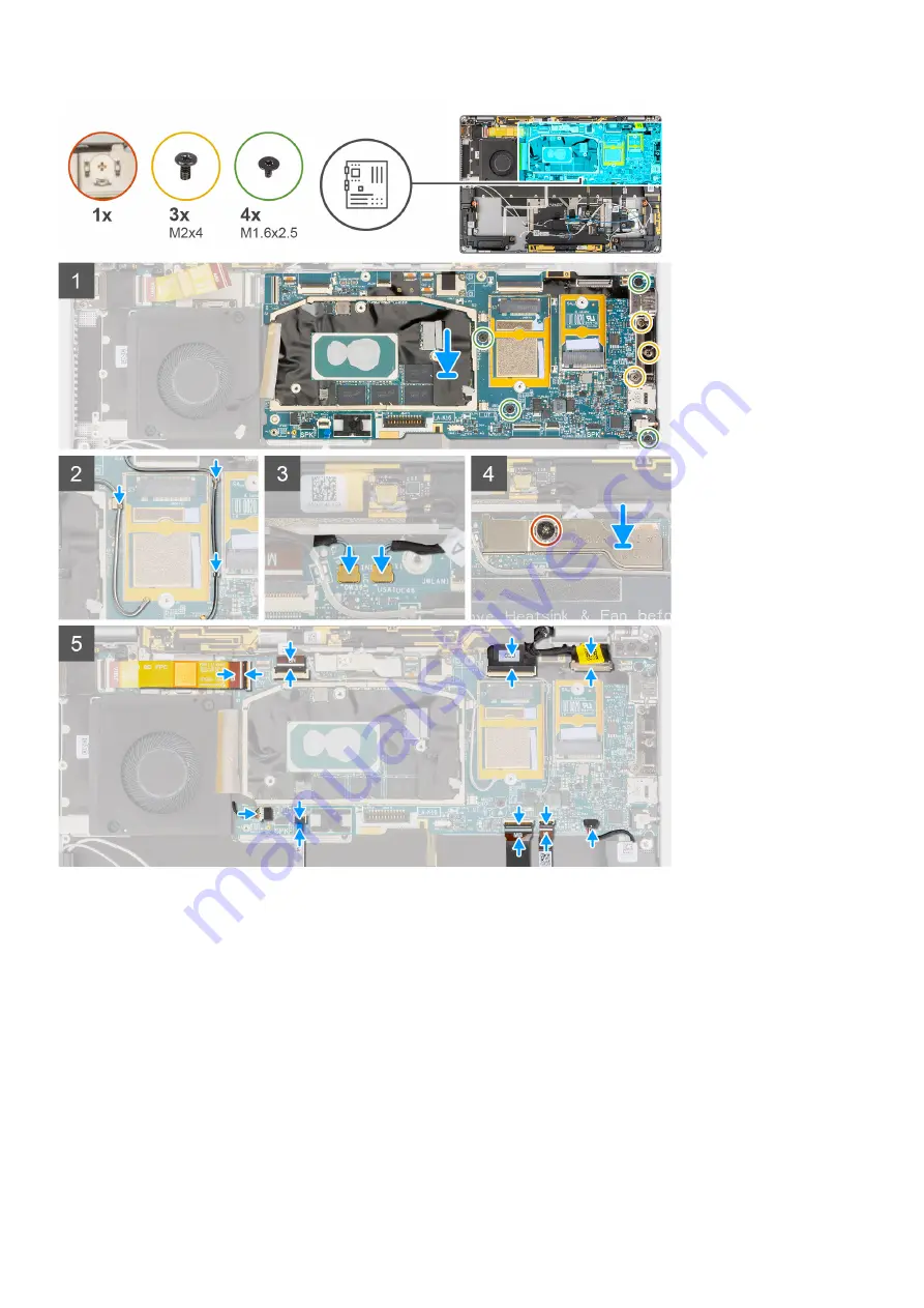 Dell Latitude 9420 Service Manual Download Page 50