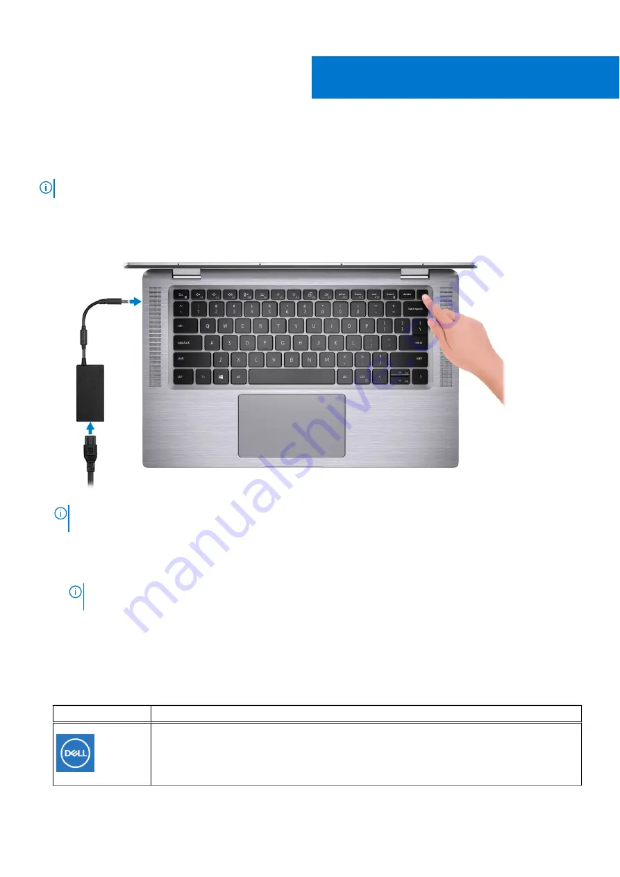 Dell Latitude 9520 Setup And Specifications Manual Download Page 5