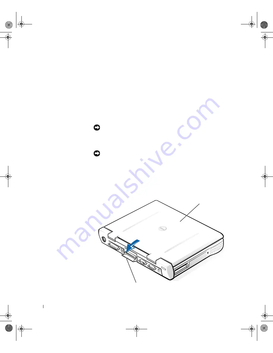 Dell Latitude C/Port II APR System Information Manual Download Page 166