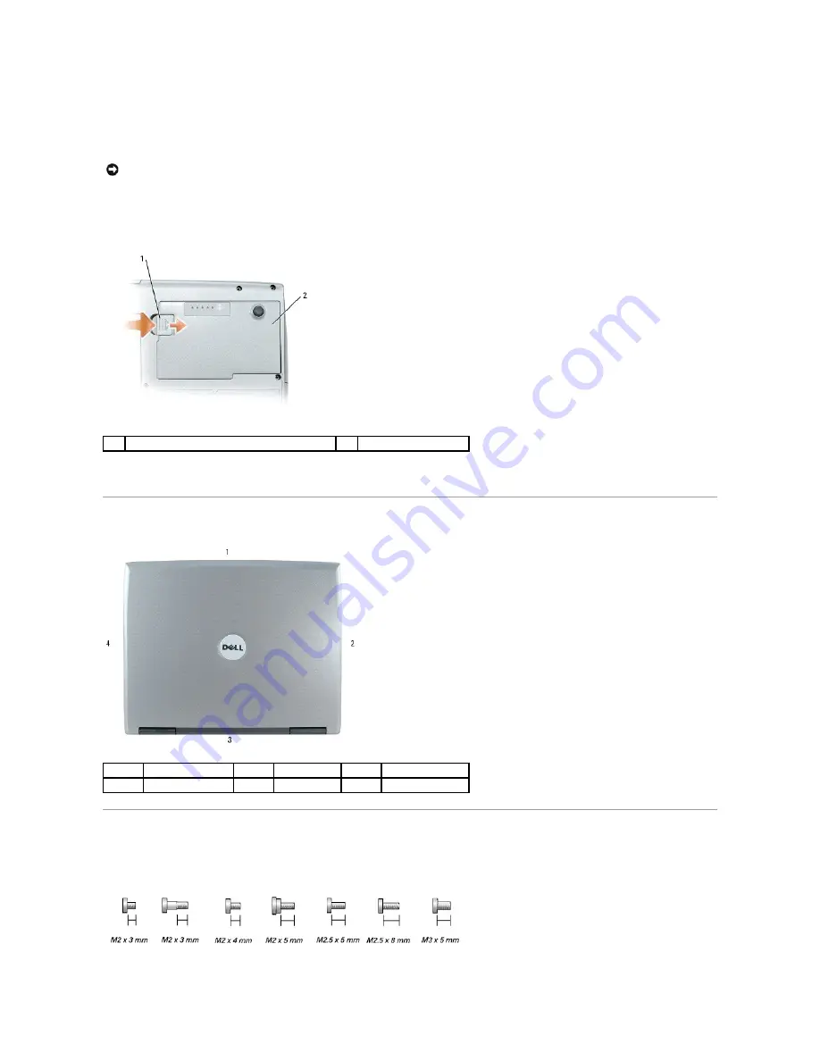 Dell Latitude D520 Скачать руководство пользователя страница 3