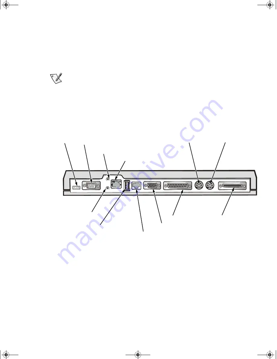 Dell Latitude L400 Advanced Port Replicator Скачать руководство пользователя страница 68