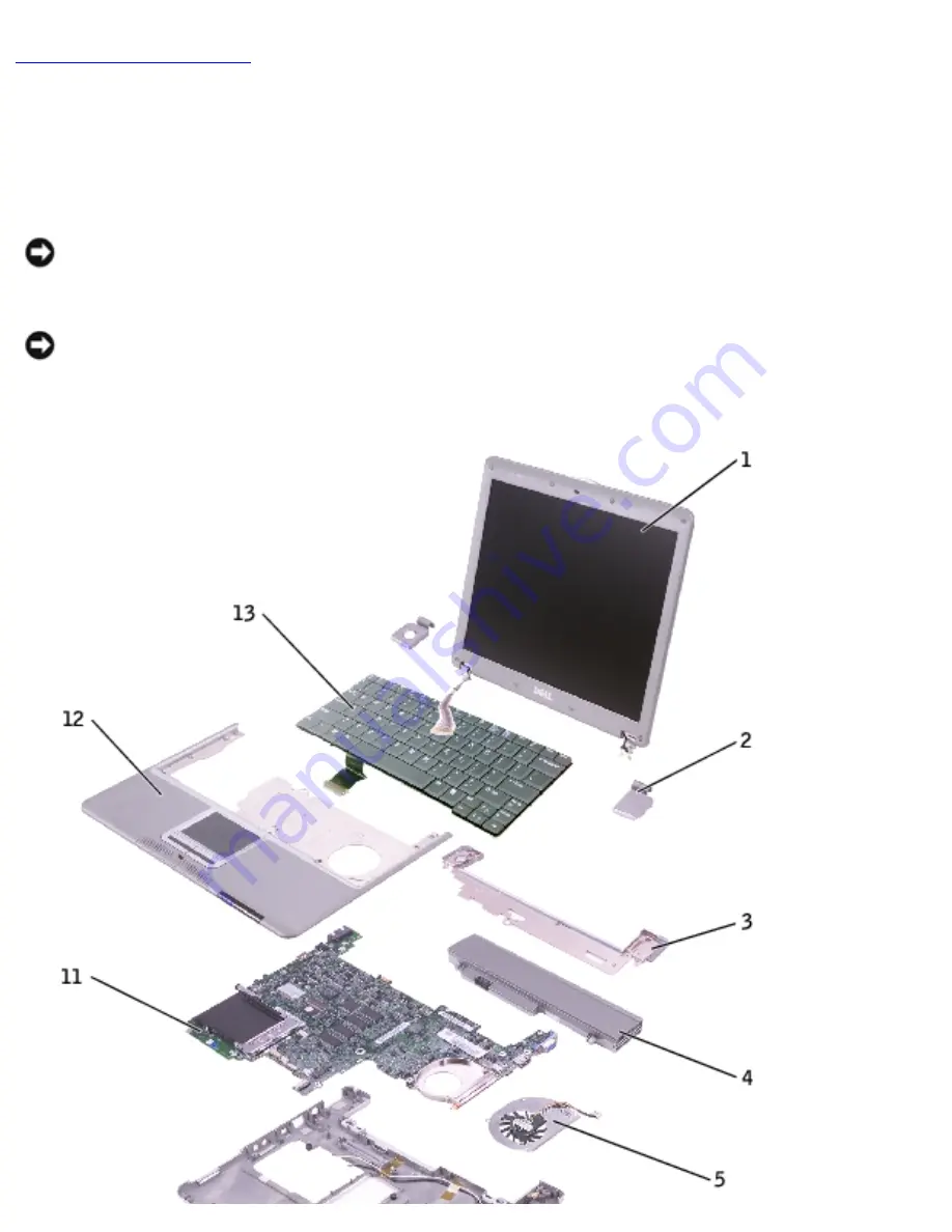 Dell Latitude X300 Скачать руководство пользователя страница 13